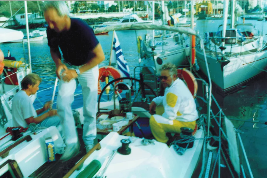 Pepe Korhonen med besättning 1992